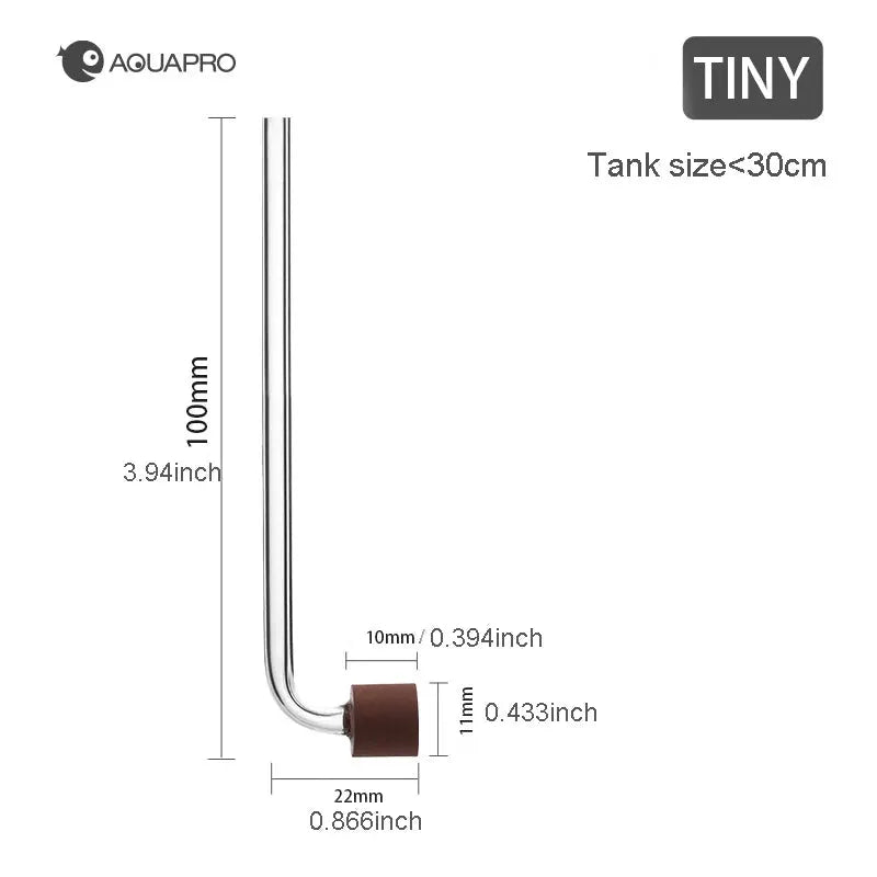 CO2 Diffuser For Aquarium And Terrarium Mini Bubble Counter Accessories For Plant Growth And Fish Health