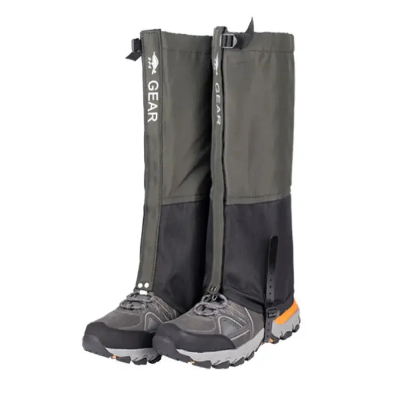Outdoor Hiking Waterproof Snow Gaiters For Men And Women Skiing Climbing Desert Trekking Snow Boots Covers