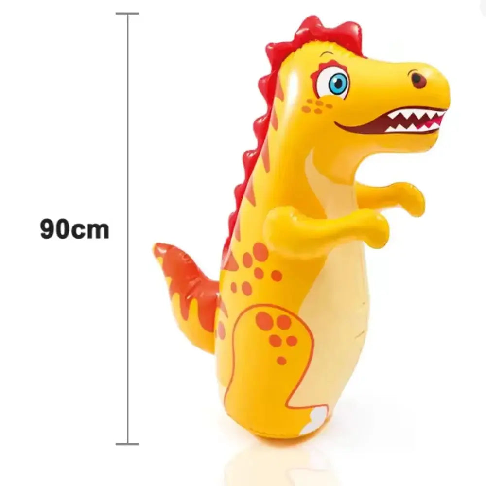 Gowinbaby Kids Inflatable Standing Punching Boxing Bag Tumbler For Stress Relief Outdoor Training