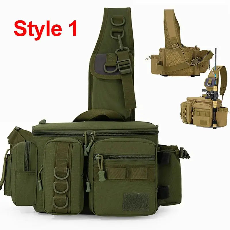 Multi - Purpose Fishing Tackle & Lure Backpack - Simples Market