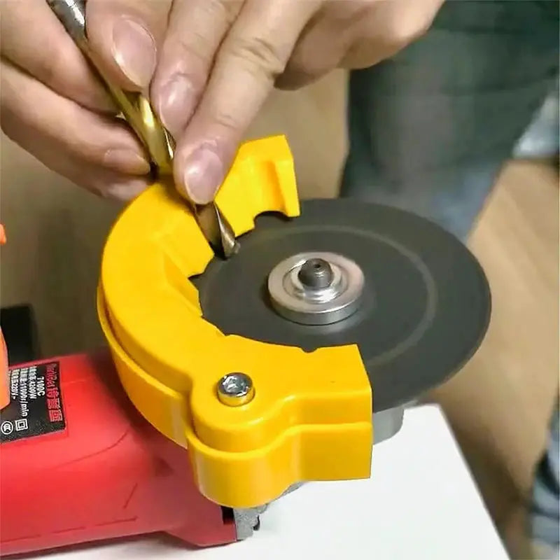 Multipurpose Drill Bit Sharpener And Polishing Grinding Tool For 4 To 12mm Bits With Double Sided Support
