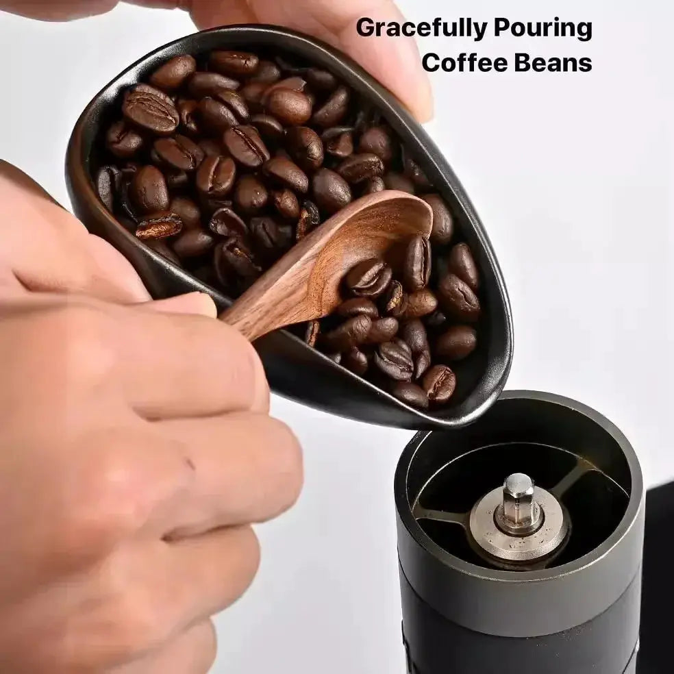 Coffee Bean Dosing Cup And Spoon Set Ceramic Dosing Vessel Measuring Tray Kit For Coffee Or Tea Espresso Accessories