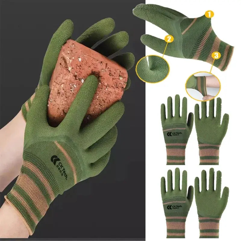 2026 Thorn Proof Unisex Gardening Gloves Breathable Waterproof Protection for Cactus Roses Blackberry