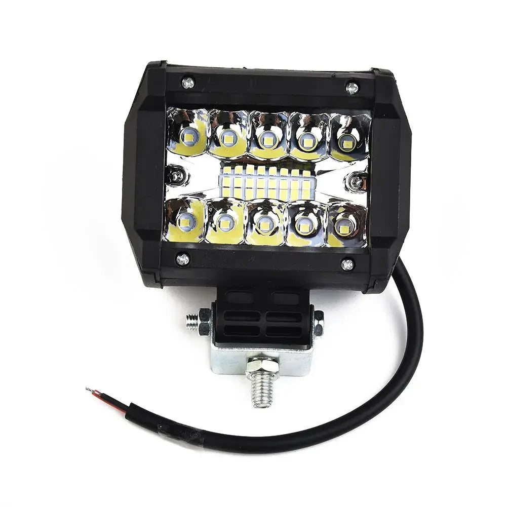 12V 60W LED Light Bar Offroad Spot Flood Combo For Trucks Cars SUVs ATVs UTVs 4WD Work Light