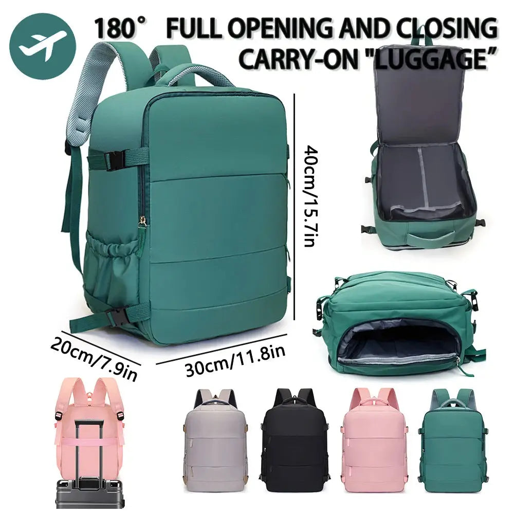 SkyLite Boarding Travel Backpack 40x30x20cm Compatible With Ryanair EasyJet Wizardair Budget Airlines