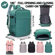 SkyLite Boarding Travel Backpack 40x30x20cm Compatible With Ryanair EasyJet Wizardair Budget Airlines
