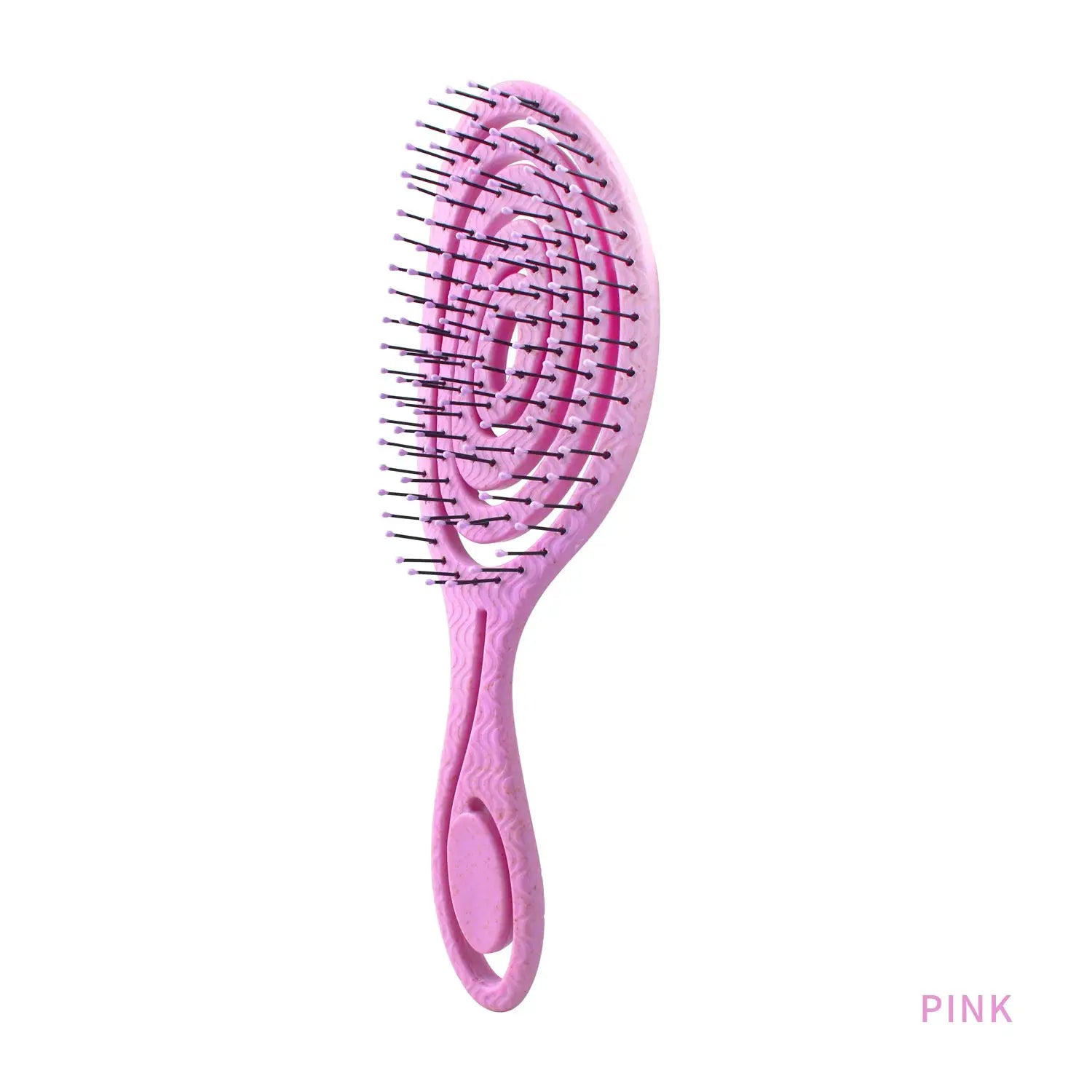 Hair Massage Comb Nylon Bristle Hairbrush For Detangling Curly Hair And Professional Salon Use