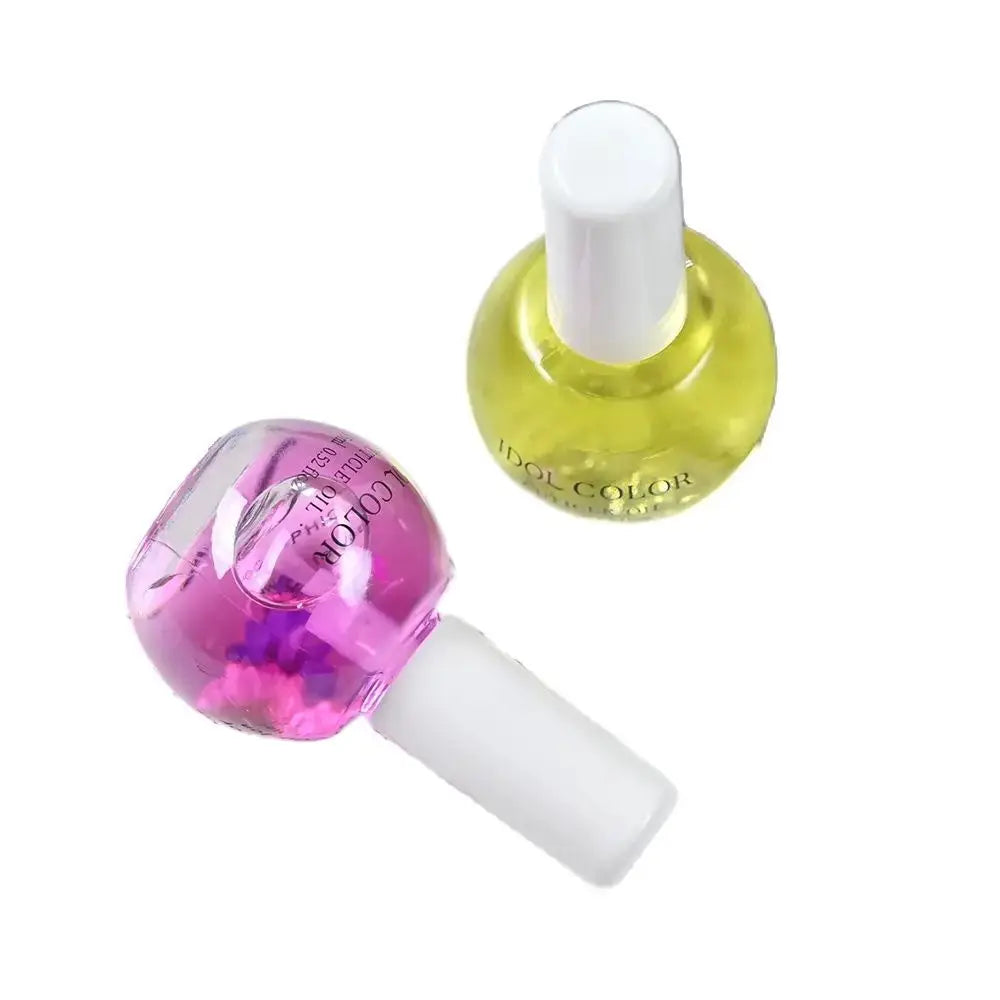 FloraNail 8 Flowers Nail Nutrition Oil With Dried Flower Infusions For Moisturized Cuticles And Nail Growth Support