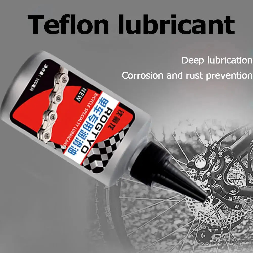 100ml Bicycle Chain Lubricant Dry Weather For MTB Race Bike Oil For Fork And Flywheel Maintenance
