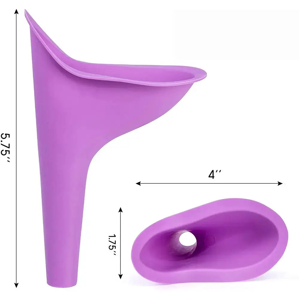 Portable Female Urinal For Women Outdoor Travel Camping Urination Device With Box And Stand Up Funnel