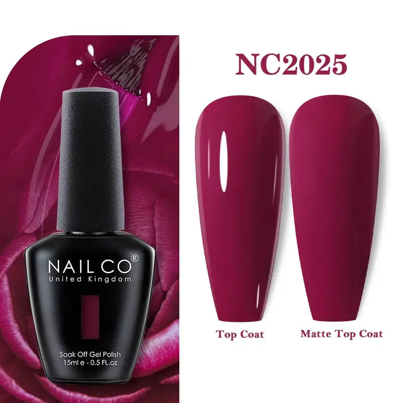 NAILCO 283 Colors Gel Nail Polish Kit Ultra Long Lasting UV Gel Varnish With 30 Day Shine
