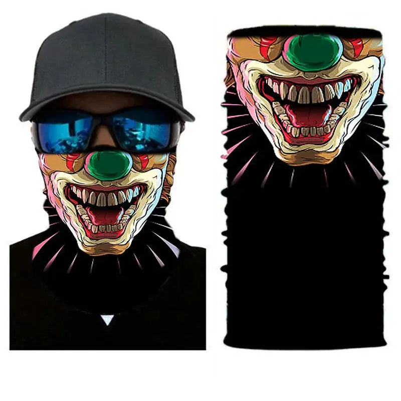 Seamless Tactical Neck Gaiter Bandana Scarf For Men Face Mask Balaclava For Cycling Skiing Motorcycle Hiking