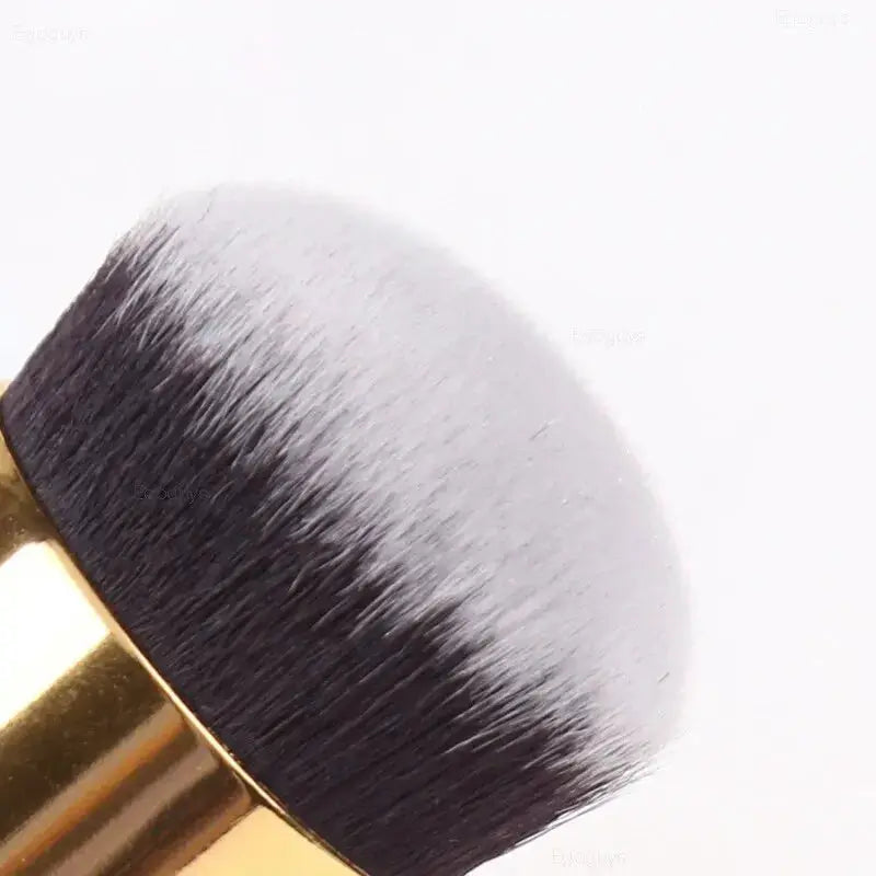 GlowNova Dual Size Foundation Brush Set With Soft Porous Bristles For Flawless Blending Liquid Foundation And BB Cream