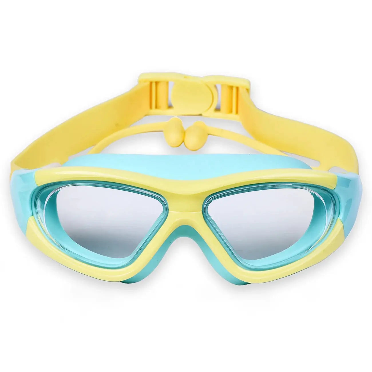 High Definition Children's Swimming Goggles For Boys And Girls Anti Fog Large Frame Silicone Comfort
