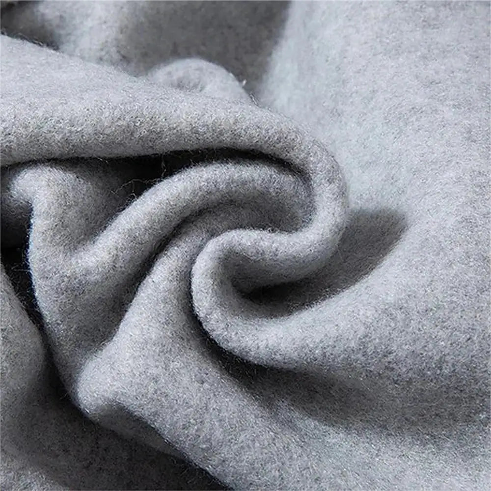 Toji compression shirt set gray fleece fabric close-up by Simples Market