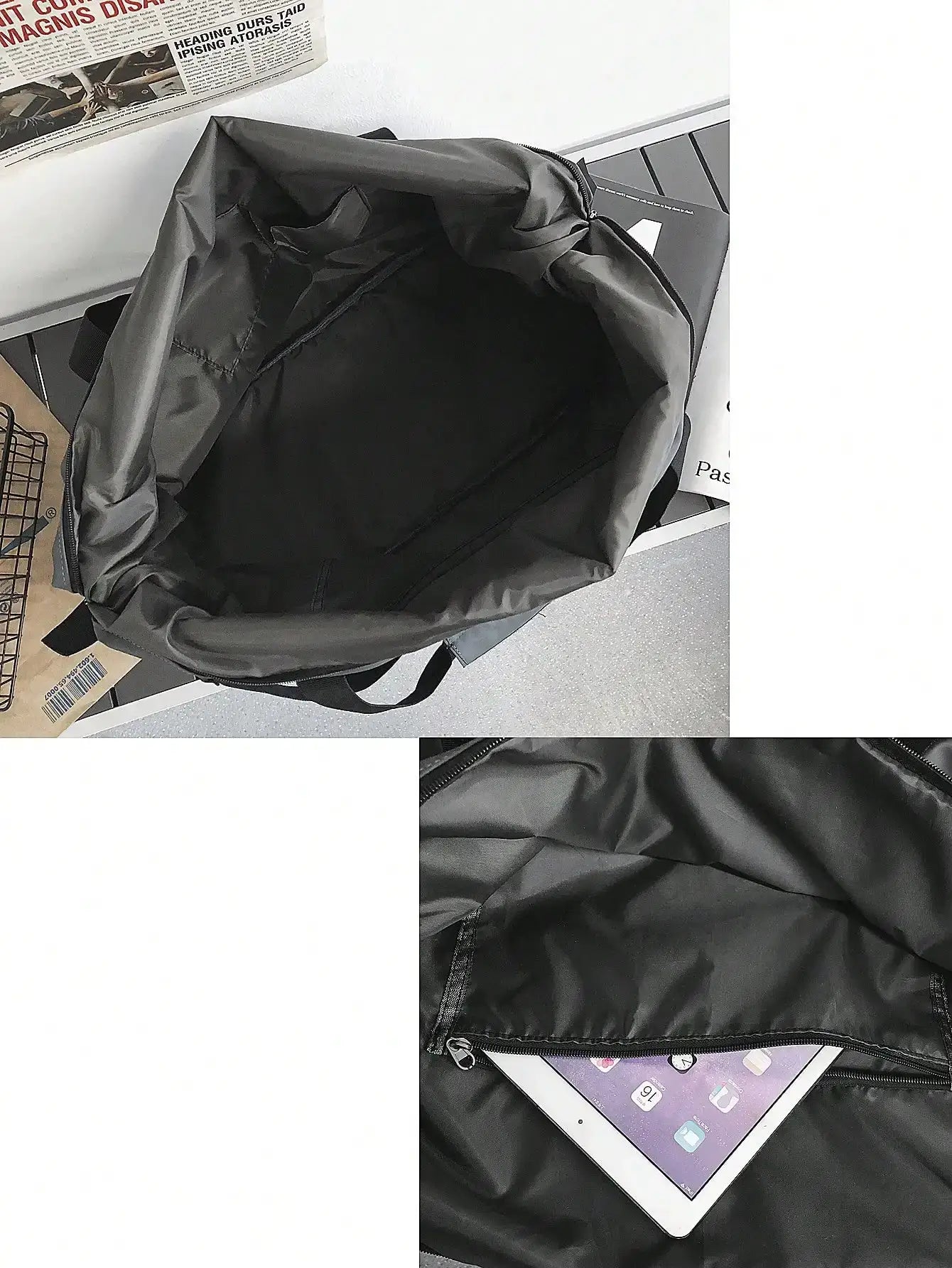 TravelLite Handheld Travel Bag Lightweight Nylon Large Capacity Sports and Fitness Luggage
