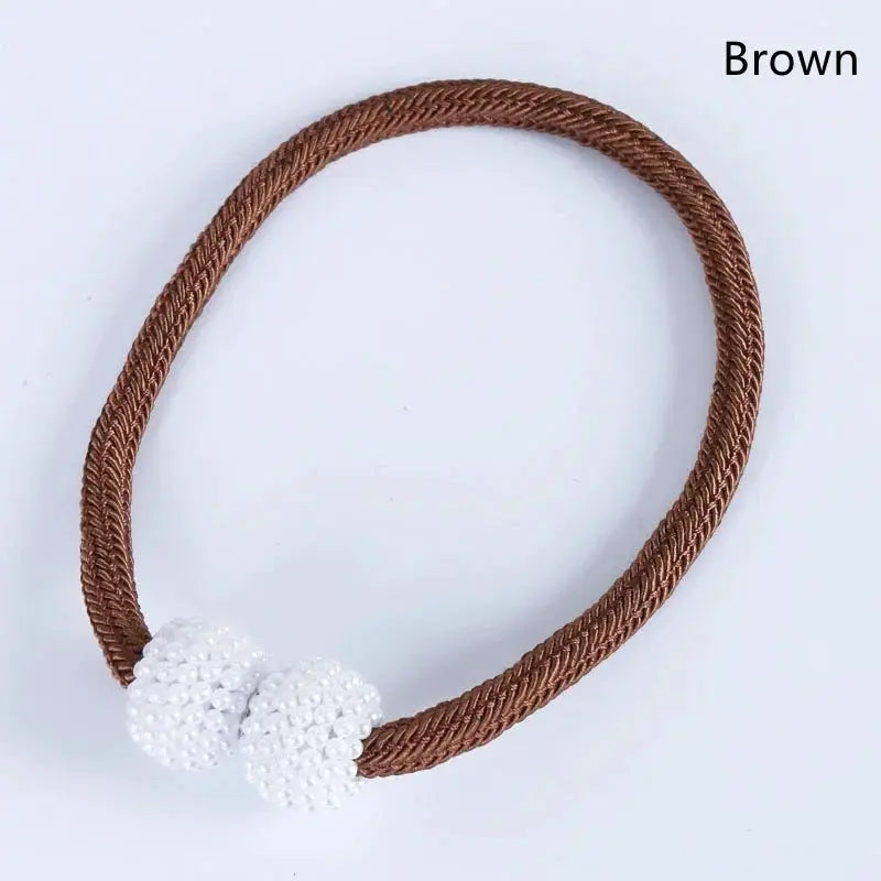 Pearl Magnetic Curtain Clips Tie Back Buckles European Style Curtain Holdbacks No Drill Easy Install