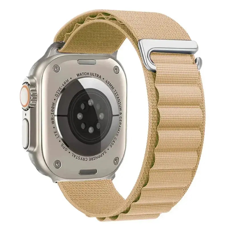 Alpine Loop Band for Apple Watch Ultra 49mm 11 10 9 8 7 46mm 42mm 45mm 41mm Nylon Wristband iWatch Series 6 5 4 SE 44 40mm Strap