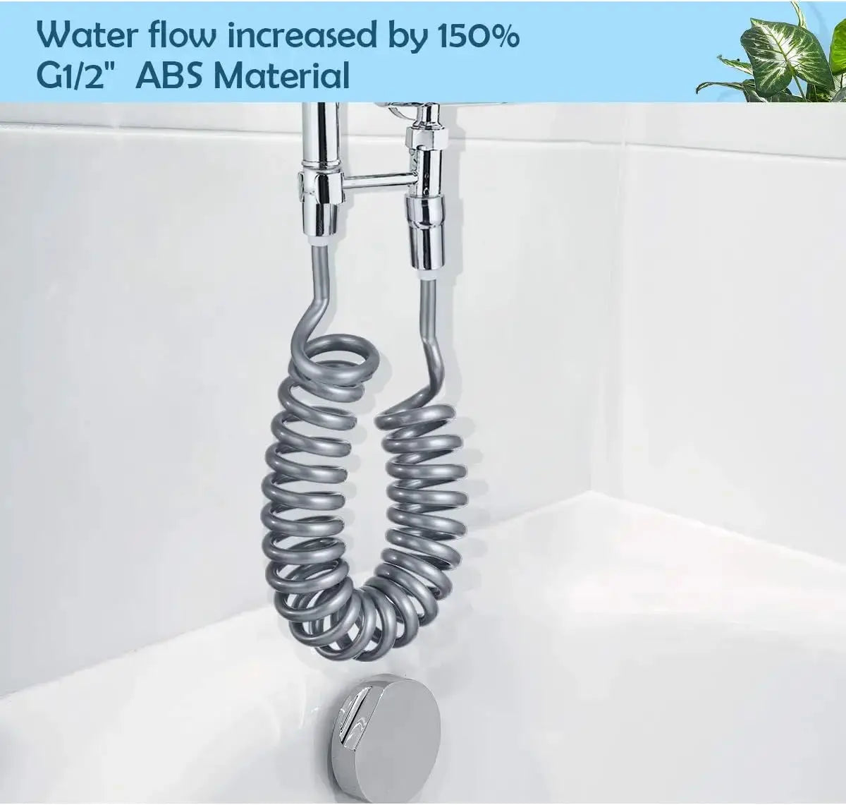 Flexible Retractable Shower Hose 1.5M To 3M For Shower Head Bidet