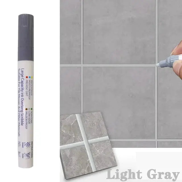 Waterproof Tile Marker Grout Pen For Wall Seams And Floor Repair In Bathrooms Kitchens Toilets Black White Gold Silver