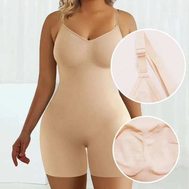 SilhouettePro Seamless High Waist Shapewear Bodysuit For Women Tummy Control Flat Belly Silhouette