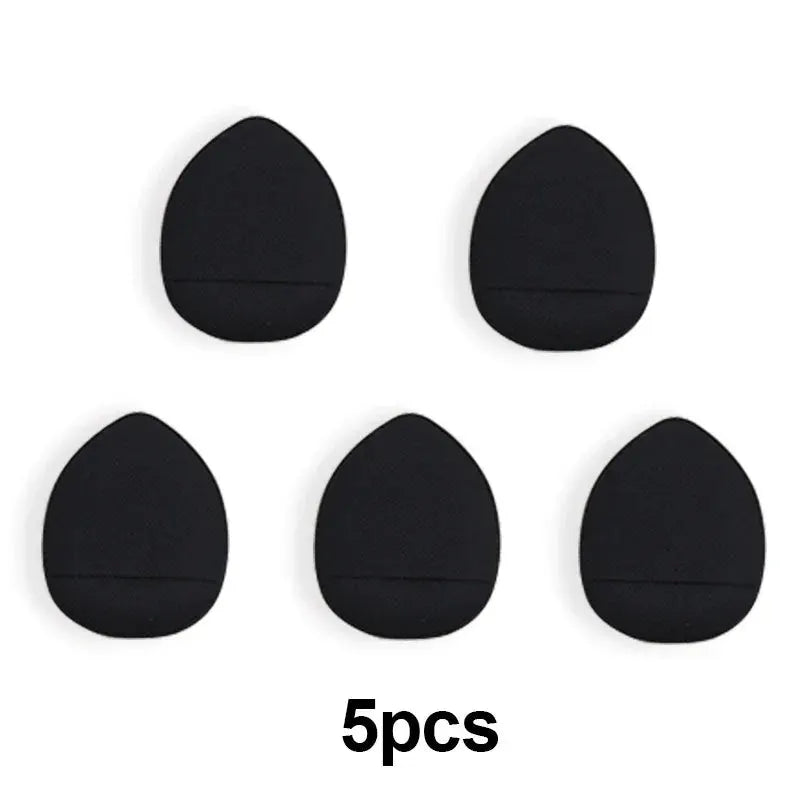 5 To 10 Pcs Mini Finger Puff Foundation Applicators Set For Foundation Concealer BB Cream Powder Makeup Tools