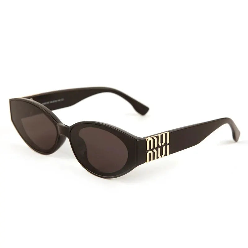 Glamour Oval Designer Sunglasses Unisex Luxury Shades With UV400 Protection And Durable Polycarbonate Frames