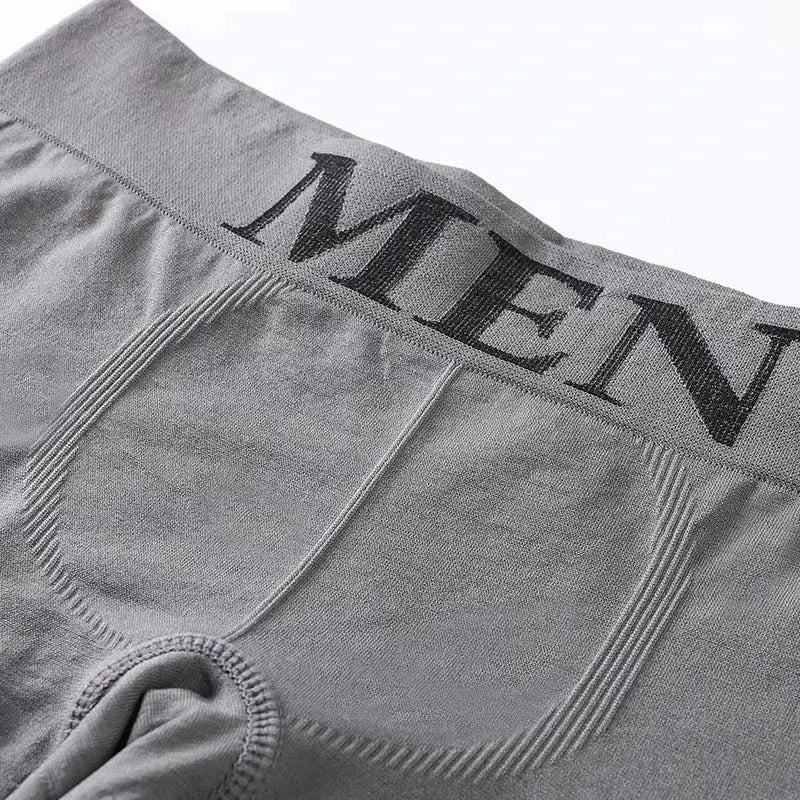 5 Pack Men's Boxer Briefs High Elastic Breathable Underwear Soft Stretch Fabric Plain Color