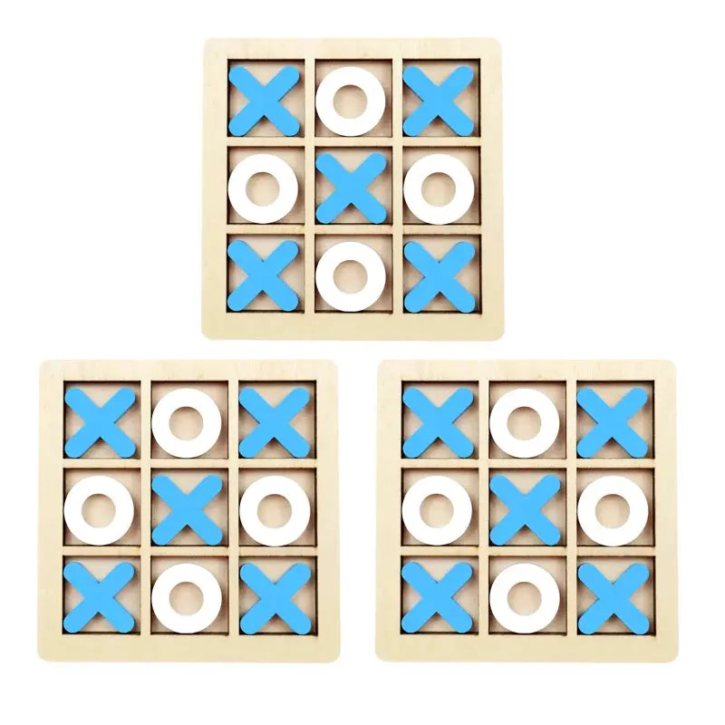 Montessori Wooden Toy Mini Chess Puzzle For Early Learning Brain Training For Children And Kids