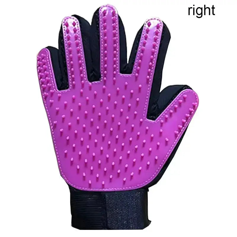 Pet Hair Glove Comb For Dog And Cat Grooming Deshedding Hair Remover Massage Brush Tool