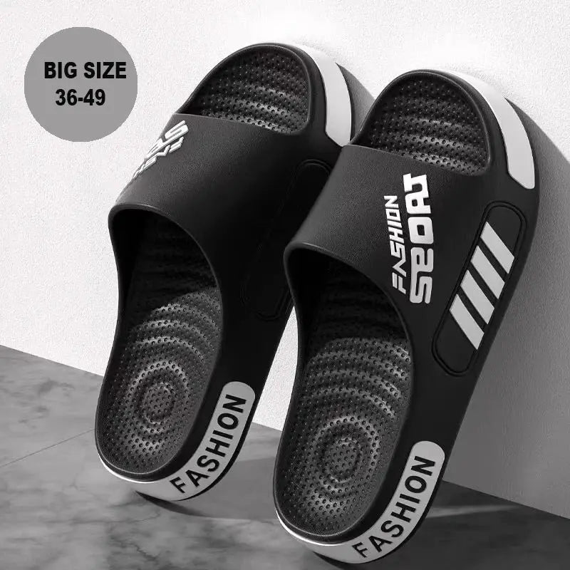 CozyStep Unisex Open Toe Slippers EVA Flat Sole Comfort For Home And Beach Lightweight Summer Indoor Outdoor Wear