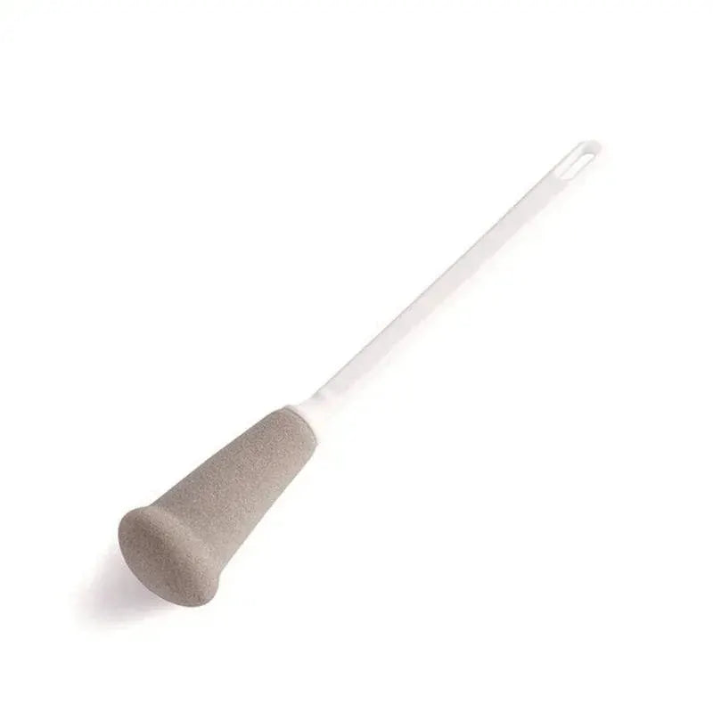 Simples Market long-handle bottle brush with beige sponge tip for cups and bottles