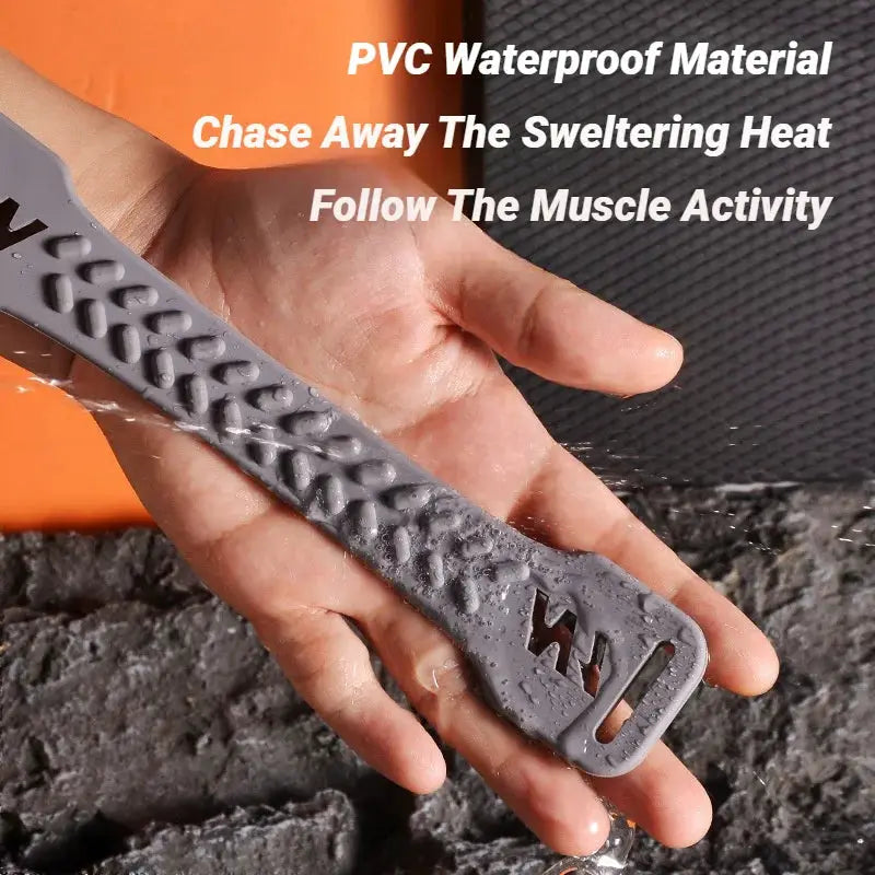 Adjustable PVC Knee Patellar Band Tendon Support Brace With Shock Absorption For Adults