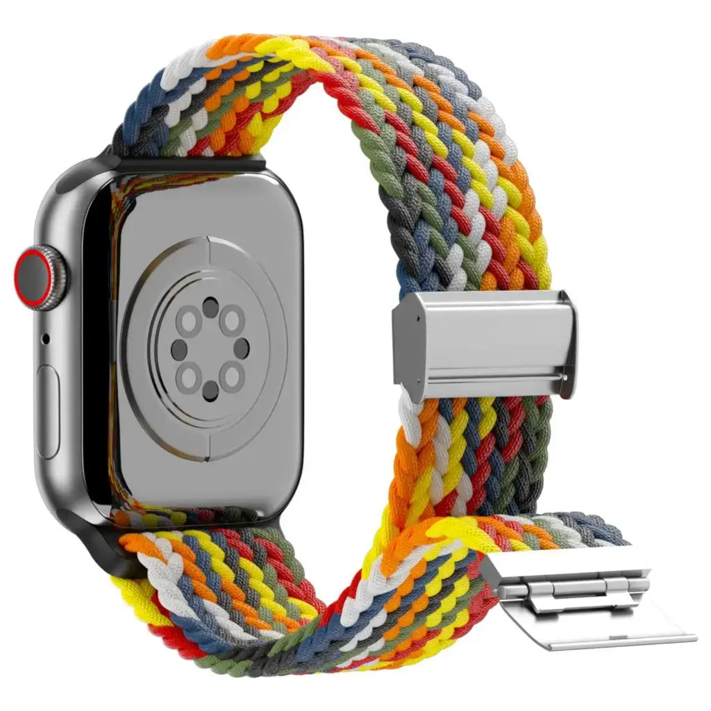 Strap For Apple watch band 46mm 45mm 44mm 49mm 40mm 41mm 42mm Braided loop correa bracelet iWatch series 10 8 9 7 5 2030