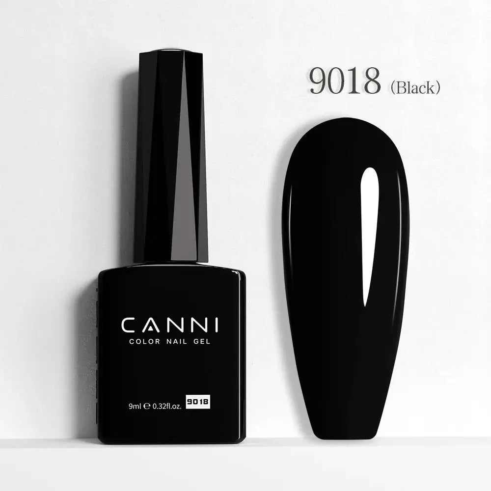 Canni Hema Free Nail Gel Polish Christmas Red Collection Semi Permanent 9ml Long Lasting Shine
