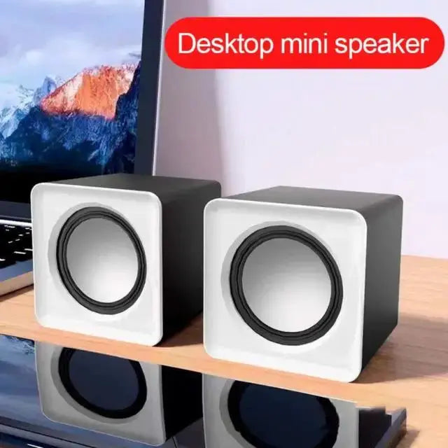 Portable PC Speaker For Computer Laptop Notebook Desktop Mini Sound Box With Clear Stereo Audio System