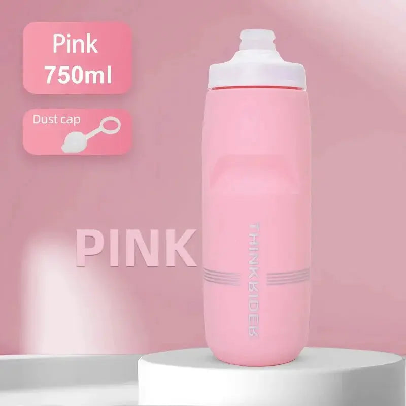 ThinkRider Bicycle Water Bottle 620ml 750ml Large Capacity For MTB