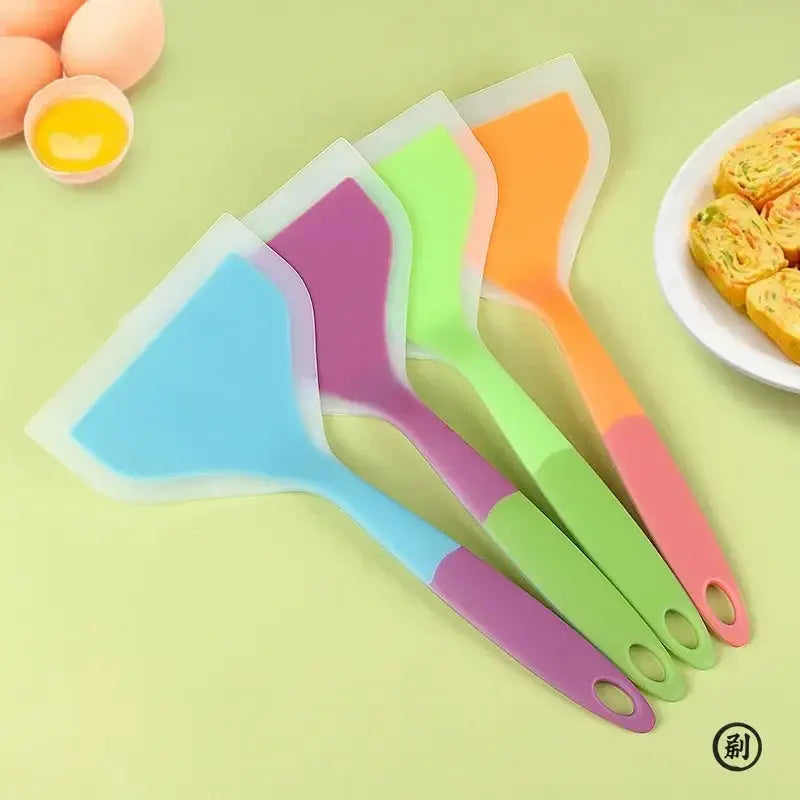 Tamagoyaki Spatula Silicone Nonstick Thick For Egg Yaki Japanese Omelette 1 Unit