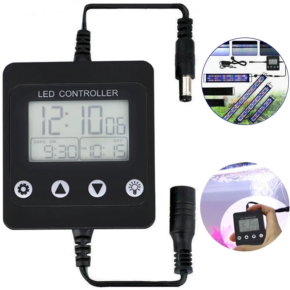 Aquarium Dimming System For Fish Tank LED Light Timer Dimmer Controller Full Spectrum Lighting Accessories And Equipment