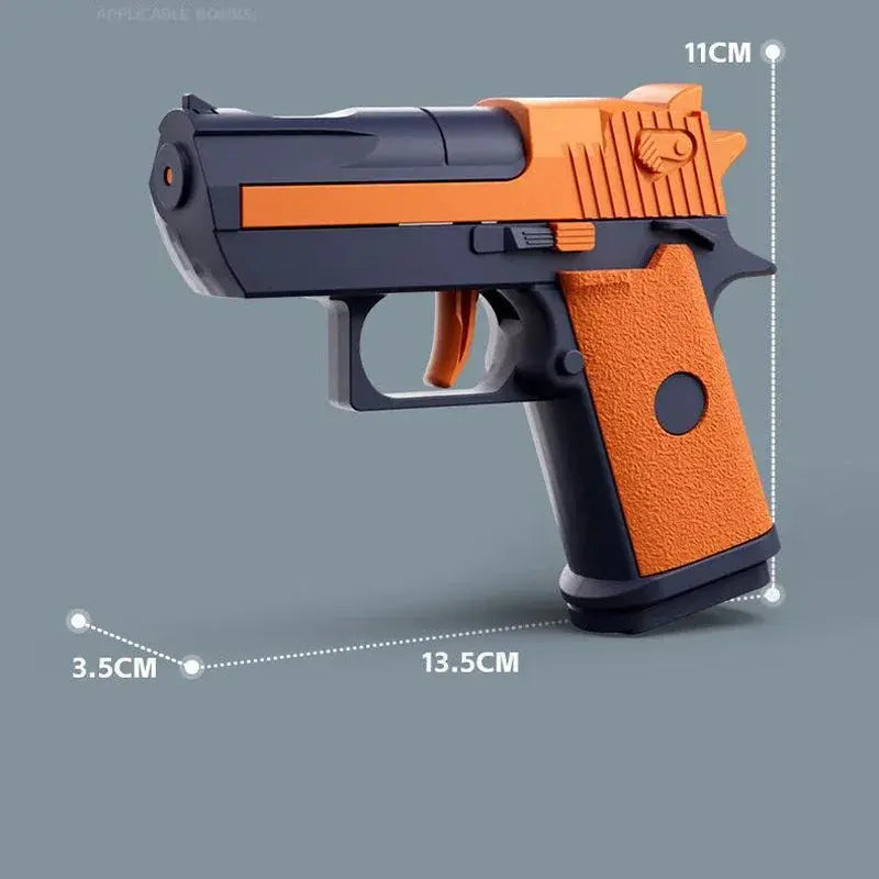 Mini Water Pistol Mechanical Continuous Firing Water Gun For Summer Pool Parties Outdoor Games