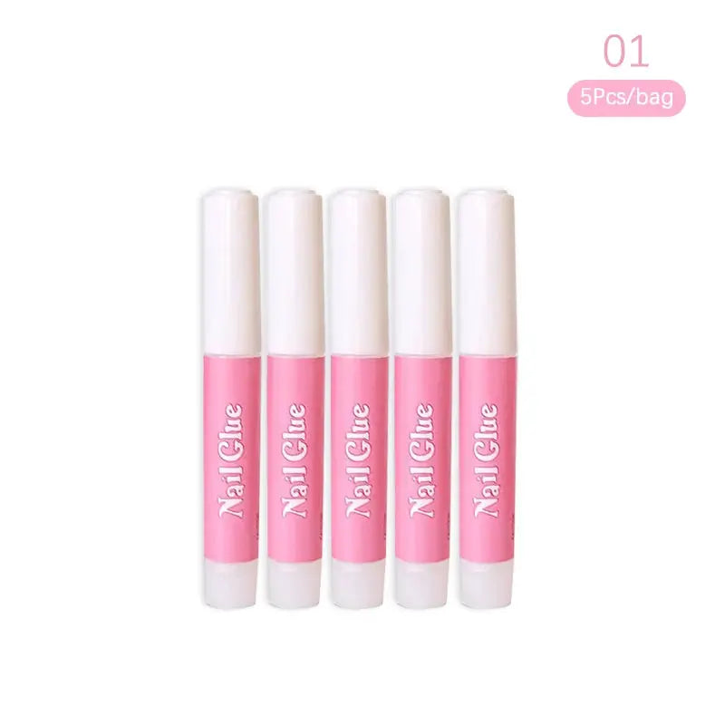 GlamBond Water Based Nail Glue Set For False Nails Press On Acrylic Tips Long Lasting Adhesion