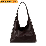 Homefish New Durable PU Structured Tote Bag For Women With Spacious Interior For Work And Everyday Use
