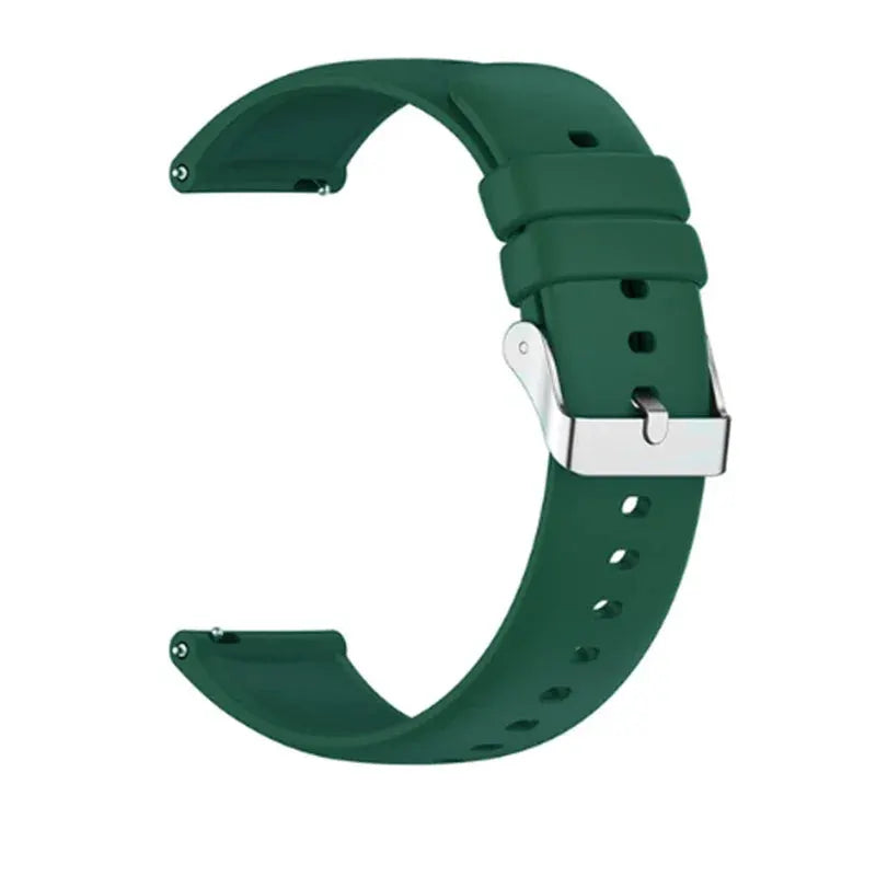 Hot Sell 20MM 22MM Silicone Watch Strap 20/22mm Universal Watchband Wristwatch Band for P22 Smartwatch &Other Watches Bracelet