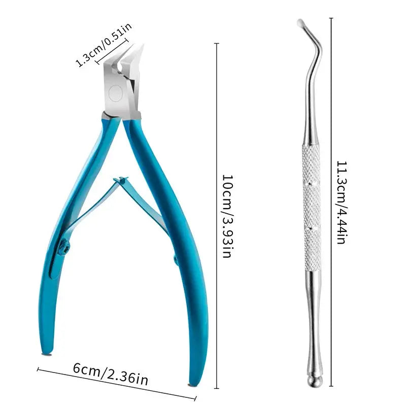 ProPodiatry Toe Nail Clipper Stainless Steel Professional Toenail Nipper For Ingrown And Thick Nails