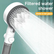 Doco Lab 8 Mode Adjustable High Pressure Shower Head With Water Filter