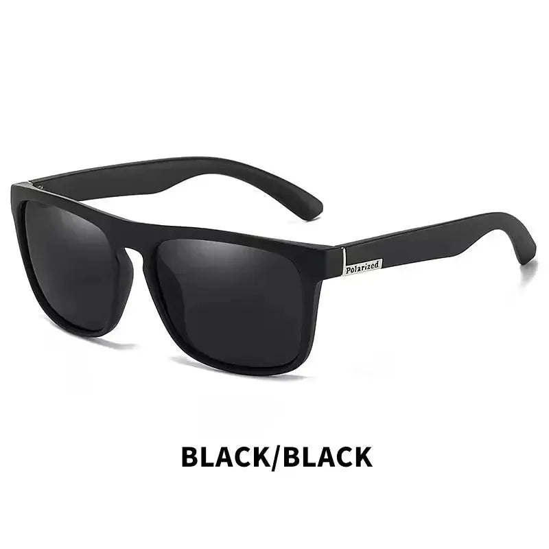 NovaSight Polarized Sports Sunglasses UV400 Protection Metal Square Frame Unisex Eyewear