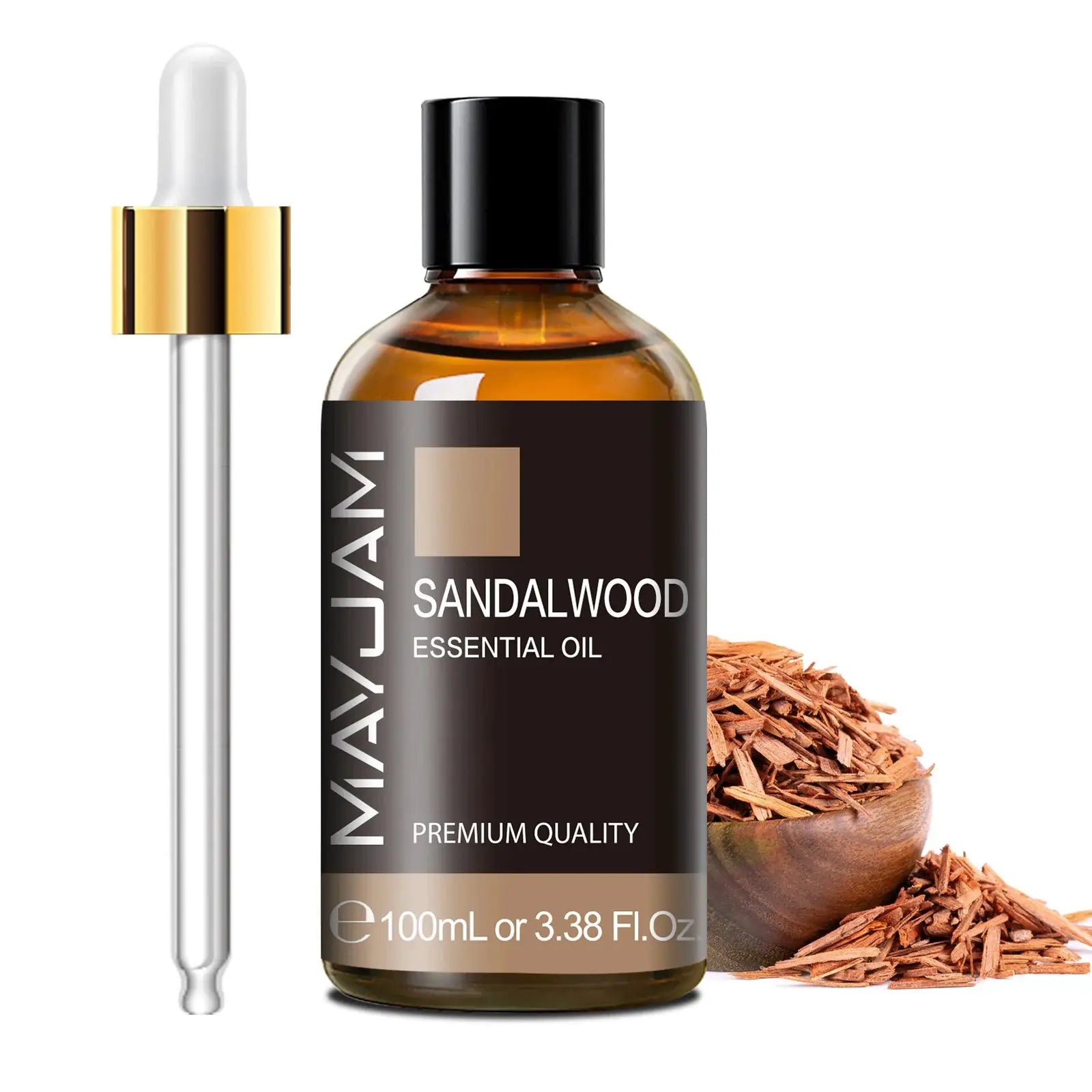 Mayjam 100ml Pure Essential Oil With Glass Dropper Lavender Eucalyptus Rosemary Vanilla Aromatherapy Oil