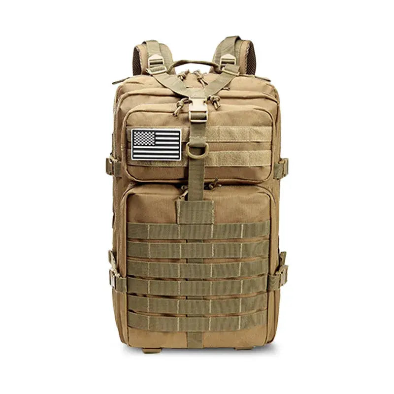 Tactix 50L Tactical Backpack Waterproof Outdoor Travel Large Capacity Rucksack For Men