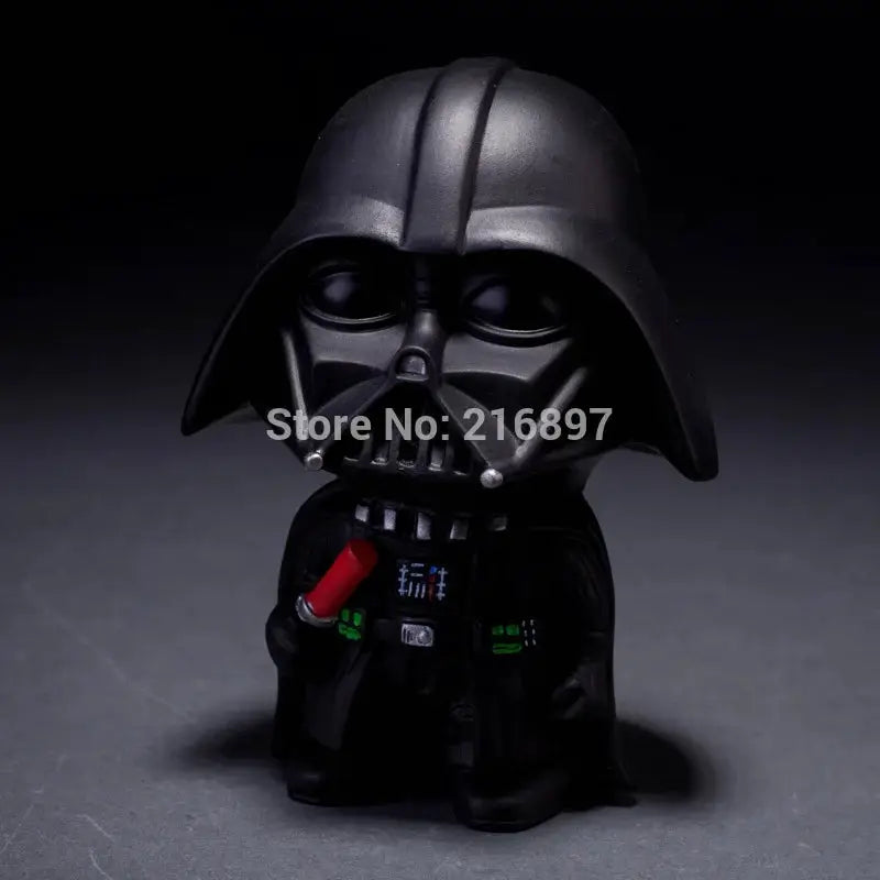 Star Wars Darth Vader And Stormtrooper Action Figures Two Pack 10cm Cute Kawaii PVC Collectibles