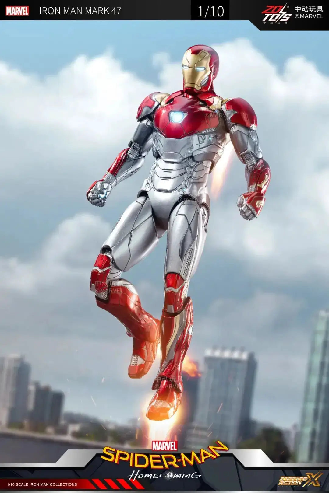 ZDTDS Iron Man Avengers MK37 Hammerhead MK12 MK38 Igor MK9 Iron Patriot War Machine Action Figure Collectible Toy